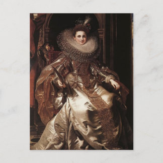 Peter Rubens- Portrait of Maria Serra Pallavicino Postcard