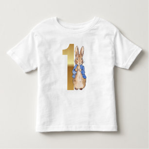 Peter the Rabbit 1st Birthday  Toddler T-Shirt