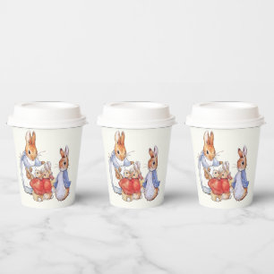 Peter the rabbit and Josephine bunny Paper Cups