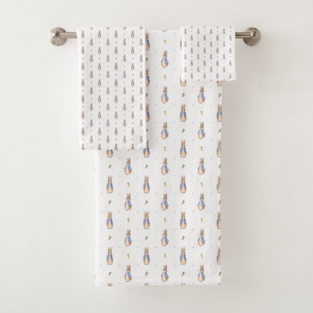 Peter the Rabbit Bath Towel Set (Insitu)