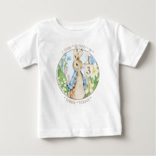 "Peter the Rabbit Birthday Boy" Baby T-Shirt