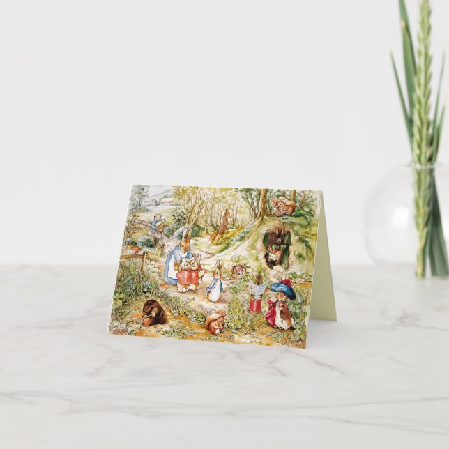 Peter the Rabbit  Card (Front)