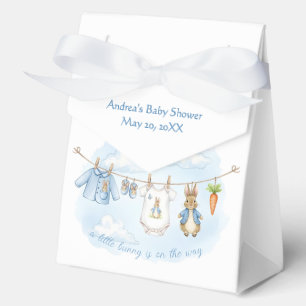 Peter the Rabbit Cute Clothesline Baby Shower   Favour Box