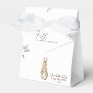 Peter the Rabbit Fall Autumn Winter Baby Shower Favour Box