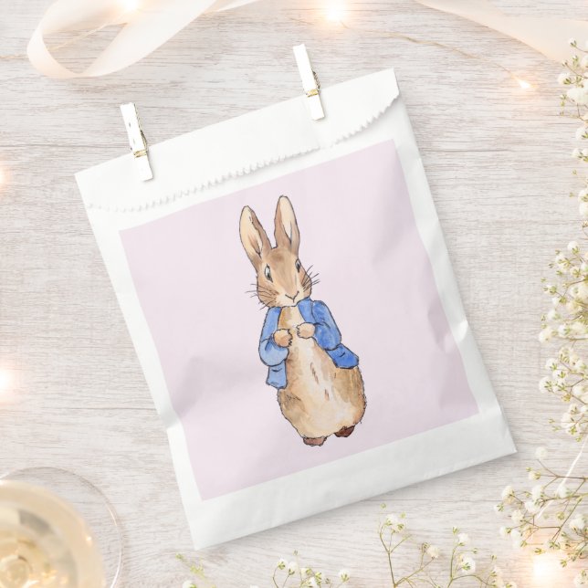 Peter the Rabbit Favour Bag (Clipped)