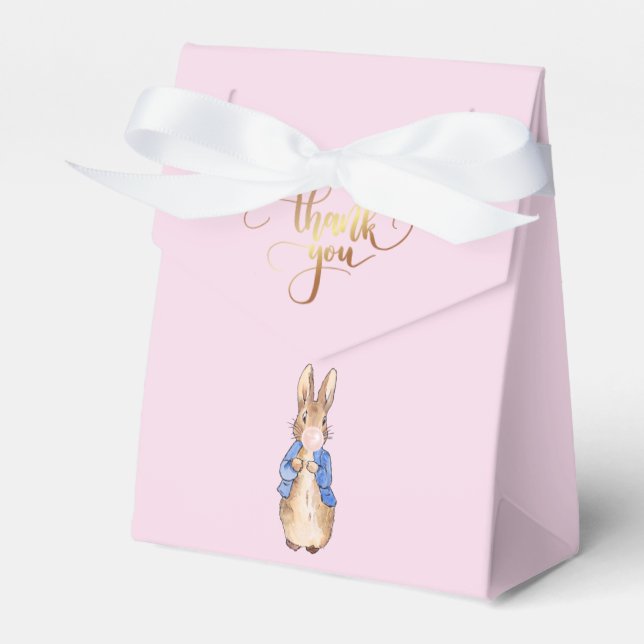 Peter the Rabbit  Favour Box (Front Side)