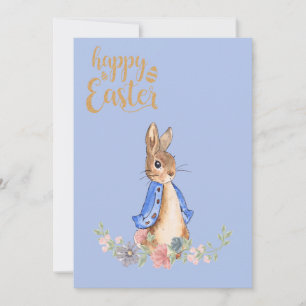 Peter the Rabbit Happy Easter Holiday Card