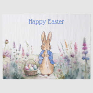 Peter the rabbit Happy Easter  Tissue Paper