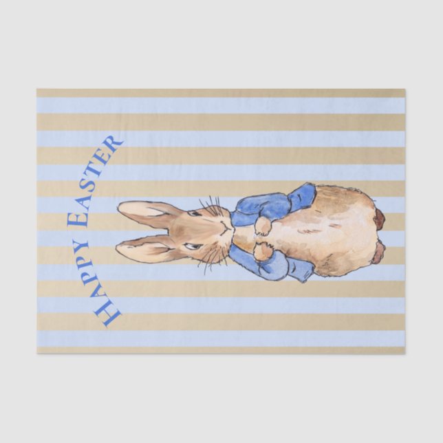 Peter the rabbit Happy Easter Tissue Paper (Front)