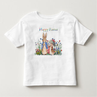 Peter the rabbit Happy Easter Toddler T-Shirt