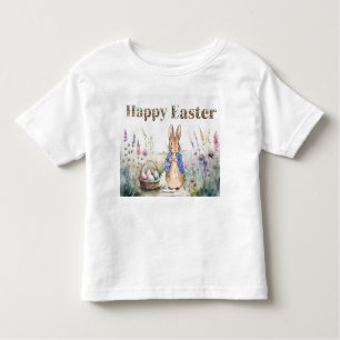 Peter the Rabbit Happy Easter Toddler T-Shirt
