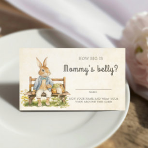 Peter The Rabbit How Big Is Mummy's Belly Enclosure Card