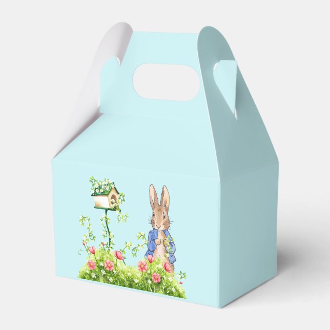 Peter the Rabbit in His Garden    Favour Box (Front Side)