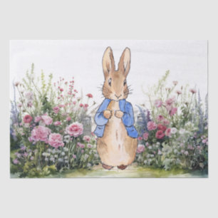 Peter the Rabbit in his garden No 2 Tissue Paper