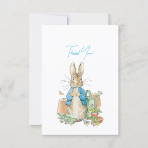 Peter the rabbit in his garden Thank you