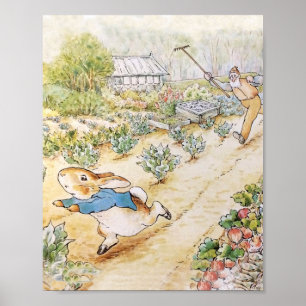 Peter the Rabbit in Mr Mc Gregor's Garden       Poster