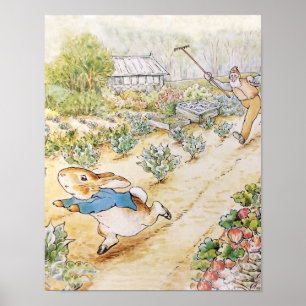 Peter the Rabbit in Mr Mc Gregor's Garden       Poster