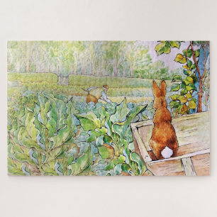 Peter the Rabbit in Mr. Mc Gregor's Vegie Garden   Jigsaw Puzzle