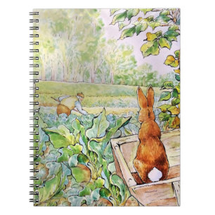 Peter the Rabbit in Mr. Mc Gregor's Vegie Garden   Notebook