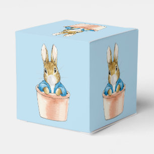 Peter the Rabbit in Pot White Bubble gum Favour Box