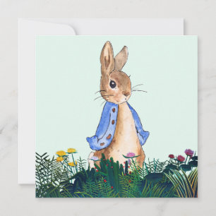 Peter the Rabbit Invitation