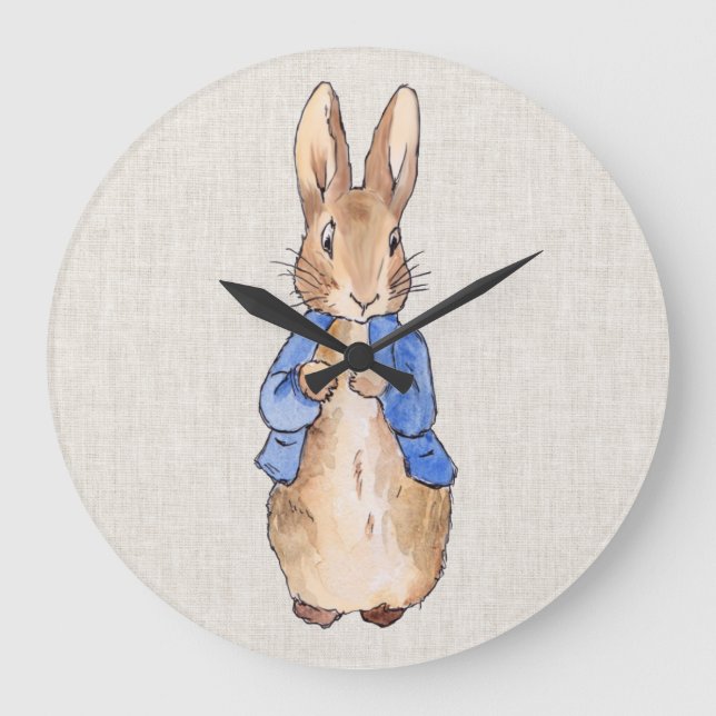 Peter the rabbit large clock (Front)