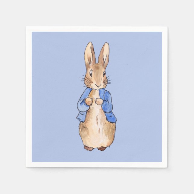 Peter the Rabbit  Napkin (Front)