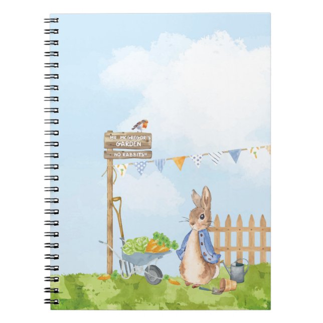 Peter the Rabbit Notebook (Front)