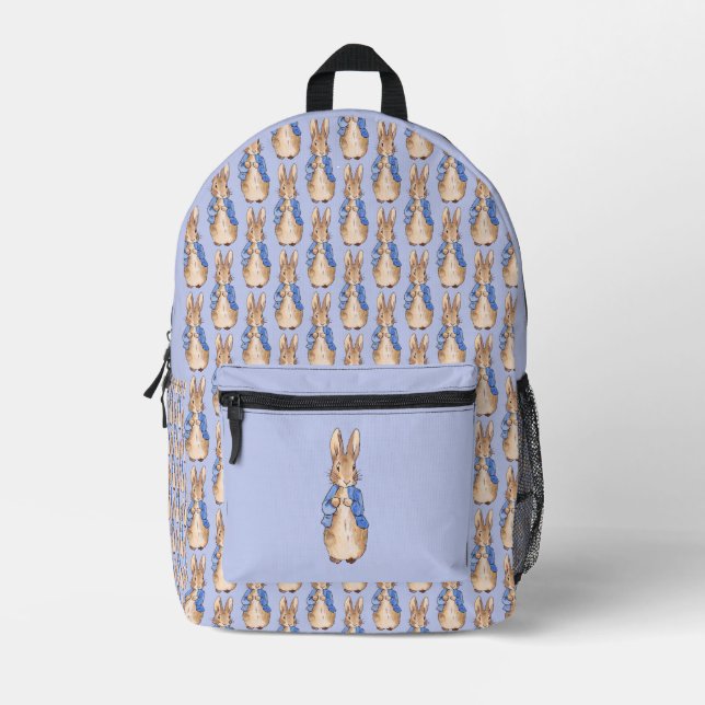 Peter the Rabbit  Printed Backpack (Front)