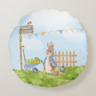 Peter the Rabbit Round Cushion