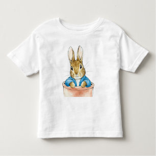 Peter the Rabbit Sitting in a Pot  Toddler T-Shirt