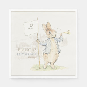 Peter the Rabbit Some Bunny Baby Shower  Napkin