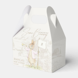 Peter the Rabbit Some Bunny Baby Shower Pink Favour Box