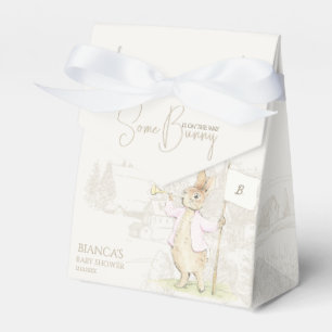 Peter the Rabbit Some Bunny Baby Shower Pink Favour Box