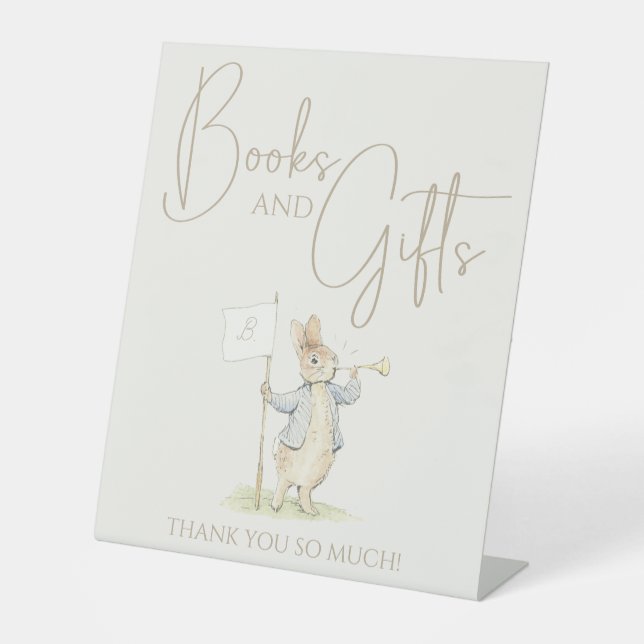 Peter the Rabbit Some Bunny Books and Gifts Sign (Front)