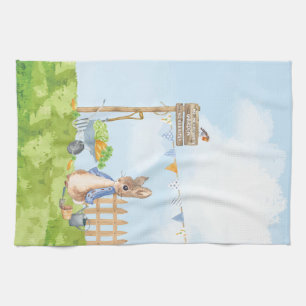Peter the Rabbit Tea Towel