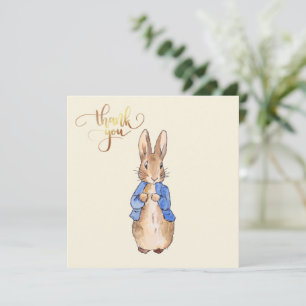 Peter the Rabbit Thank You Card