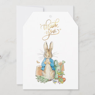 Peter the rabbit Thank you Card