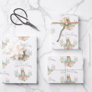 Peter the Rabbit Wrapping Paper Sheet