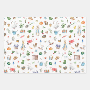 Peter the Rabbit Wrapping Paper Sheet