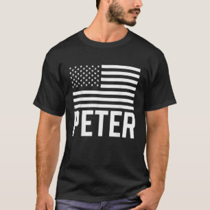 Peter Usa Personalised Forename Name Birthday T-Shirt