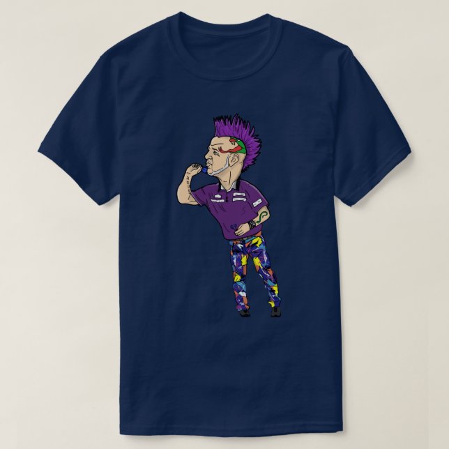 Peter wright drawing T-Shirt (Design Front)