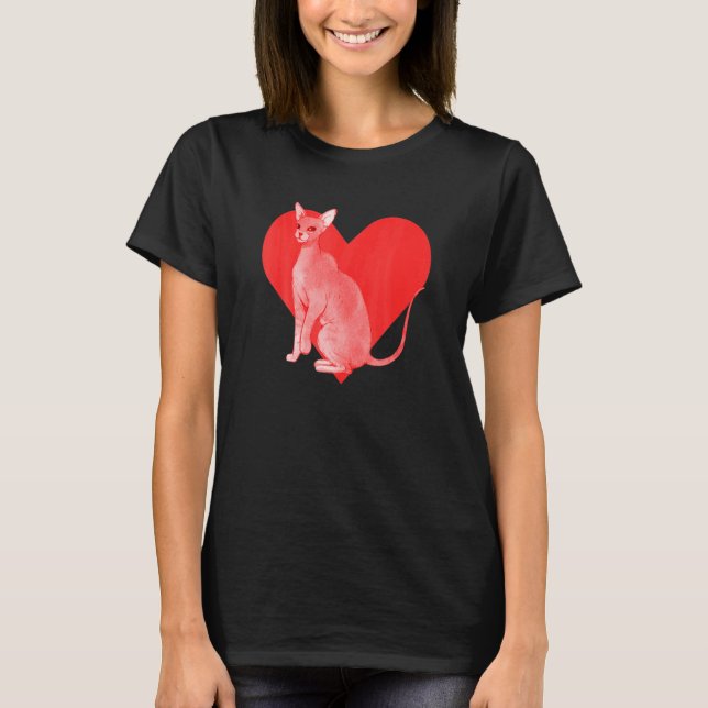 Peterbald Cat T-Shirt (Front)