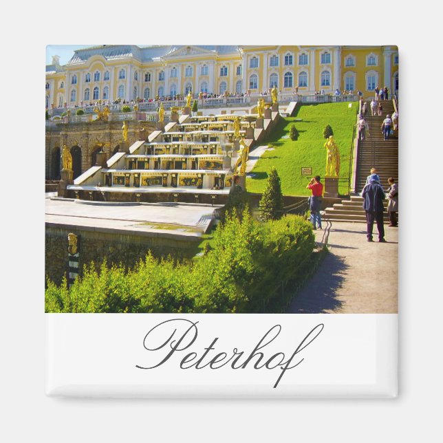 Peterfhof Palace Saint Petersburg Russia Magnet (Front)