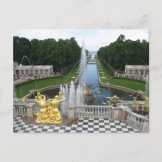 Petergof Postcard