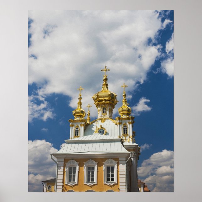 Peterhof, Grand Palace, chapel wing Poster (Front)