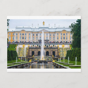 Peterhof Palace and Gardens St. Petersburg Russia Postcard
