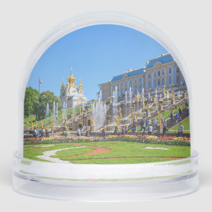 Peterhof Palace Grand Cascade – St. Petersburg Rus Snowglobe