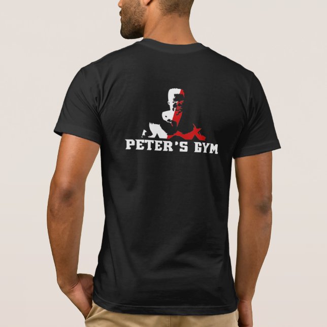  "Peter's Gym Official Logo Collection T-Shirt (Back)