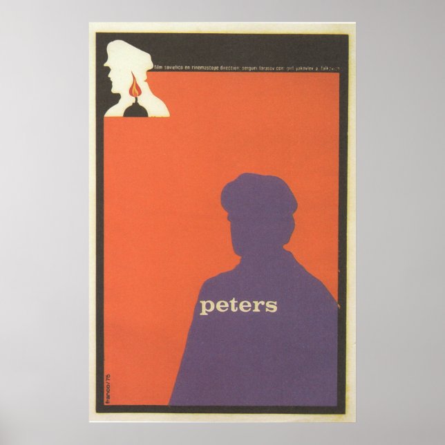 Peters (Soviet Union) Cuban Movie Poster (Front)